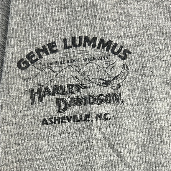 Harley-Davidson  Gray Henley Tee - Picture 5 of 7